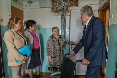 Нежаркое лето для ветерана труда